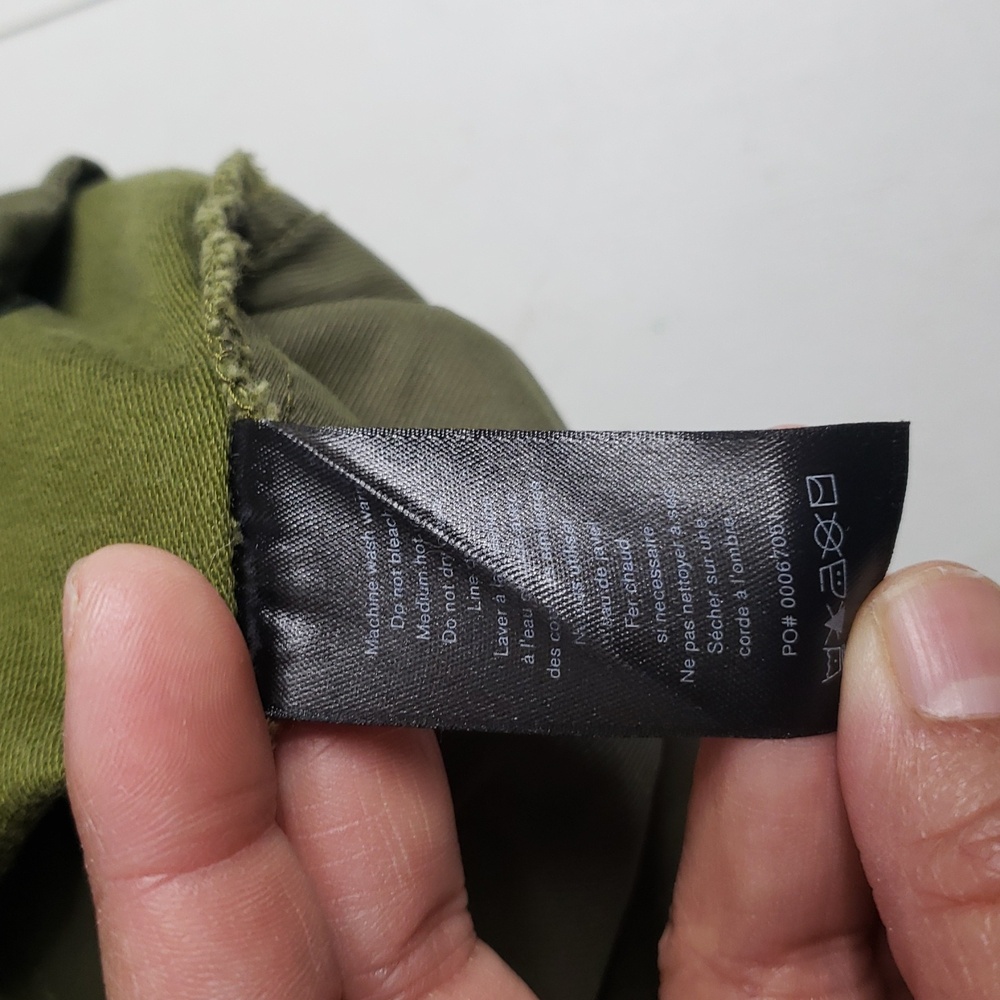 Rag & Bone 100% Cotton Valli Cargo Army Green Utility Pants Pockets Size 4 Retro - Picture 11 of 16